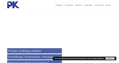 Desktop Screenshot of pk-ohg.com
