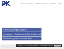 Tablet Screenshot of pk-ohg.com